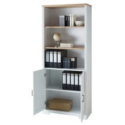 Dossierkast Samine Met Twee Deuren - Wit/eik 8 Dossierkast Samine Met Twee Deuren - Wit/eik -Collectie Slaapkamermeubels Ontwerp zonder titel 2022 09 22T115913.869 642c