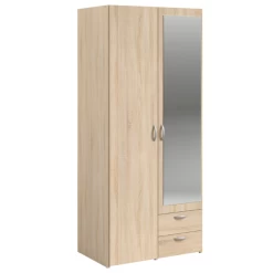 Opbergkast Salvador Spiegel, 2 Deuren & 2 Laden - Sonoma Eik 23 Opbergkast Salvador Spiegel, 2 Deuren & 2 Laden - Sonoma Eik -Collectie Slaapkamermeubels Ontwerp zonder titel 2022 10 27T090739.483 a86f