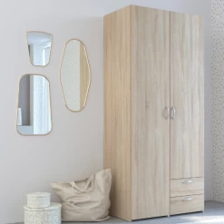 Opbergkast Salvador 2 Deuren & 2 Laden - Sonoma Eik