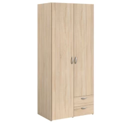 Opbergkast Salvador 2 Deuren & 2 Laden - Sonoma Eik -Collectie Slaapkamermeubels Ontwerp zonder titel 2022 10 27T091624.890 1897