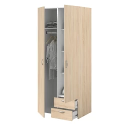 Opbergkast Salvador 2 Deuren & 2 Laden - Sonoma Eik -Collectie Slaapkamermeubels Ontwerp zonder titel 2022 10 27T092024.434 47f5