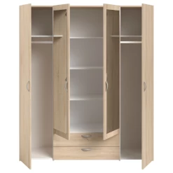 Opbergkast Salvador Spiegels, 4 Deuren & 2 Laden - Sonoma Eik 19 Opbergkast Salvador Spiegels, 4 Deuren & 2 Laden - Sonoma Eik -Collectie Slaapkamermeubels Ontwerp zonder titel 2022 10 27T094515.292 9b81