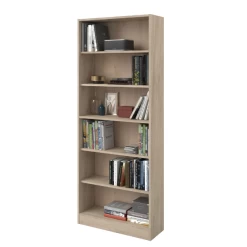 Boekenkast Hobby 198 Cm-5 Legplanken-eik -Collectie Slaapkamermeubels Ontwerp zonder titel 2022 11 16T080935.537 a0f5