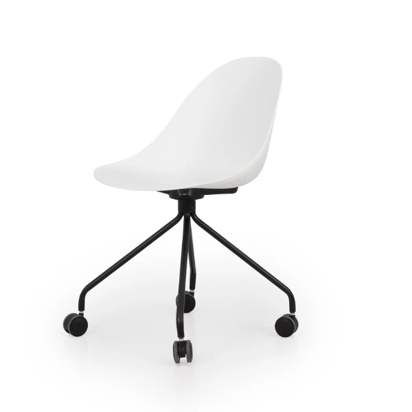 Bureaustoel Wolter - Wit 7 Bureaustoel Wolter - Wit - Afbeelding 5