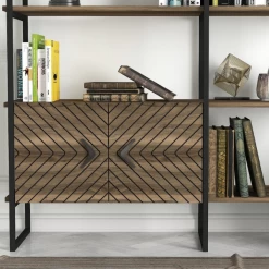 Open Boekenkast Diane-walnoot -Collectie Slaapkamermeubels Ontwerp zonder titel 2023 02 13T155737.398 ba9b