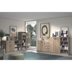 Boekenkast Stacy 72 Cm 2 Legplanken-sonoma Eik -Collectie Slaapkamermeubels Ontwerp zonder titel 2023 03 14T103918.496 fa5c