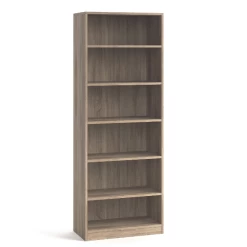Boekenkast Stacy 72 Cm 5 Legplanken-sonoma Eik