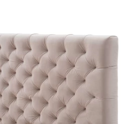 Tweepersoonsbed Janice Met Opbergruimte 160x200cm - Beige/zwart -Collectie Slaapkamermeubels Ontwerp zonder titel 2023 03 17T144006.024 071f