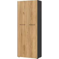 Archiefkast Robert 196 Cm 2 Deuren - Antraciet/eik -Collectie Slaapkamermeubels Ontwerp zonder titel 2023 03 20T080955.563 5223