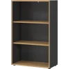 Open Archiefkast Robert 120 Cm - Antraciet/eik -Collectie Slaapkamermeubels Ontwerp zonder titel 2023 03 20T085801.414 2984