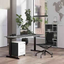 Ladeblok Jetta Met 3 Lades - Antraciet/wit