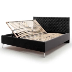 Tweepersoonsbed Janice Met Opbergruimte 180x200cm - Zwart/chroom 13 Tweepersoonsbed Janice Met Opbergruimte 180x200cm - Zwart/chroom -Collectie Slaapkamermeubels Ontwerp zonder titel 2023 03 22T130924.597 ff7a