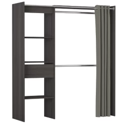 Verlengbare Kleerkast Boutique 114/168 Cm-Vulcano Eik