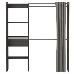 Verlengbare Kleerkast Boutique 114/168 Cm-Vulcano Eik 10 Verlengbare Kleerkast Boutique 114/168 Cm-Vulcano Eik -Collectie Slaapkamermeubels Ontwerp zonder titel 2023 04 04T085024.430 3d51