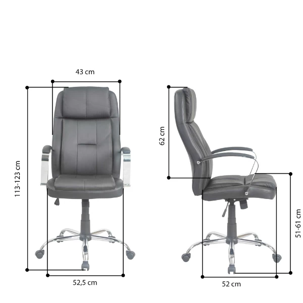 Directiestoel Kris 5 Directiestoel Kris - Afbeelding 3