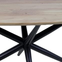 Eettafel Luzern 200x100cm Acaciahout - Naturel/zwart 7 Eettafel Luzern 200x100cm Acaciahout - Naturel/zwart -Collectie Slaapkamermeubels Ontwerp zonder titel 2023 04 11T170059.943 eb53
