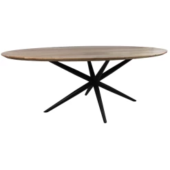 Eettafel Luzern 200x100cm Acaciahout - Naturel/zwart 9 Eettafel Luzern 200x100cm Acaciahout - Naturel/zwart -Collectie Slaapkamermeubels Ontwerp zonder titel 2023 04 11T170135.810 b673