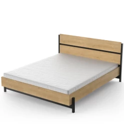 Bed Craig 160x200 Cm-Hamilton Eik/matzwart 17 Bed Craig 160x200 Cm-Hamilton Eik/matzwart -Collectie Slaapkamermeubels Ontwerp zonder titel 2023 04 12T085954.834 1 a68b