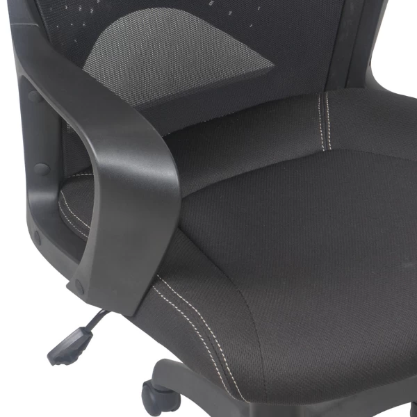 Bureaustoel Fieke-matzwart 5 Bureaustoel Fieke-matzwart - Afbeelding 3