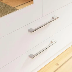 Kleerkast Rhea, 4 Draaideuren, 5 Legplanken, 2 Kledingroedes En 2 Lades-wit -Collectie Slaapkamermeubels Ontwerp zonder titel 2023 04 19T134346.381 7770