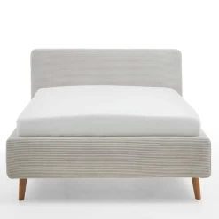 Gestoffeerd Bed Madras 140x200cm Ribfluweel - Beige -Collectie Slaapkamermeubels Ontwerp zonder titel 2023 04 19T150004.236 d941