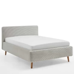 Gestoffeerd Bed Madras 140x200cm Ribfluweel - Beige -Collectie Slaapkamermeubels Ontwerp zonder titel 2023 04 19T150106.549 75b4