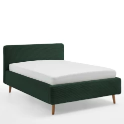 Gestoffeerd Bed Madras 140x200cm Ribfluweel - Donkergroen -Collectie Slaapkamermeubels Ontwerp zonder titel 2023 04 19T153132.024 7f34