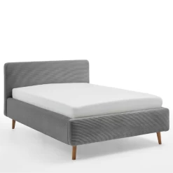 Gestoffeerd Bed Madras 140x200cm Ribfluweel - Grijs 9 Gestoffeerd Bed Madras 140x200cm Ribfluweel - Grijs -Collectie Slaapkamermeubels Ontwerp zonder titel 2023 04 19T154658.839 e3cc