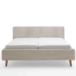 Bed Madras 160x200cm Met Opbergruimte Ribfluweel - Beige -Collectie Slaapkamermeubels Ontwerp zonder titel 2023 04 20T133210.932 fba4