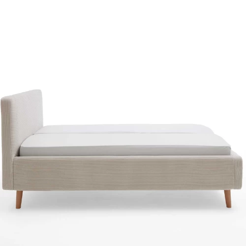 Tweepersoonsbed Madras 180x200cm Ribfluweel - Beige 9 Tweepersoonsbed Madras 180x200cm Ribfluweel - Beige - Afbeelding 7