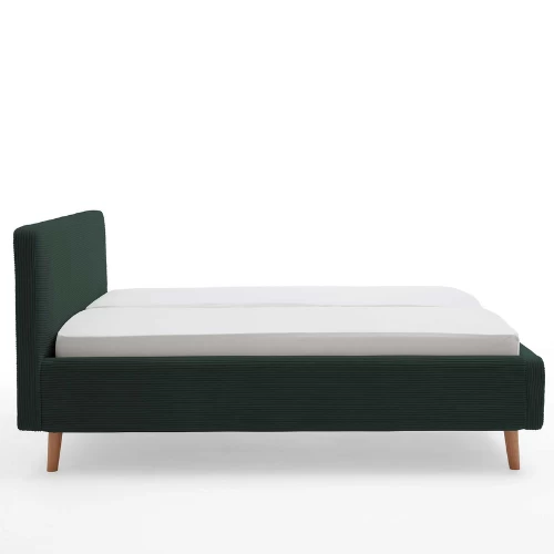 Tweepersoonsbed Madras 180x200cm Ribfluweel - Donkergroen 7 Tweepersoonsbed Madras 180x200cm Ribfluweel - Donkergroen - Afbeelding 5