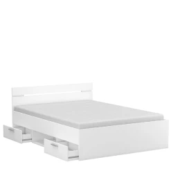 Bed Micheline 140 X 190 Cm-mat Wit -Collectie Slaapkamermeubels Ontwerp zonder titel 2023 04 25T112743.954 2b70