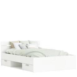 Bed Micheline 140 X 190 Cm-mat Wit -Collectie Slaapkamermeubels Ontwerp zonder titel 2023 04 25T112838.997 8c51