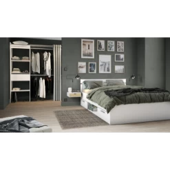 Bed Micheline 140 X 190 Cm-mat Wit -Collectie Slaapkamermeubels Ontwerp zonder titel 2023 04 25T113313.134 d11b