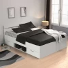 Bed Micheline 140 X 200 Cm-mat Wit 1 Bed Micheline 140 X 200 Cm-mat Wit -Collectie Slaapkamermeubels Ontwerp zonder titel 2023 04 25T114810.411 8703