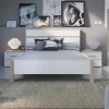 Bed Seliena 140 X 190 Cm-Geborstelde Eik/mat Wit 2 Bed Seliena 140 X 190 Cm-Geborstelde Eik/mat Wit -Collectie Slaapkamermeubels Ontwerp zonder titel 2023 05 10T162149.220 71e1