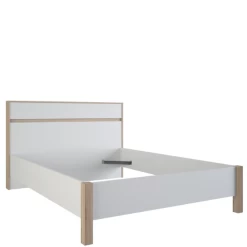 Bed Seliena 140 X 190 Cm-Geborstelde Eik/mat Wit 18 Bed Seliena 140 X 190 Cm-Geborstelde Eik/mat Wit -Collectie Slaapkamermeubels Ontwerp zonder titel 2023 05 10T162315.614 bfe0