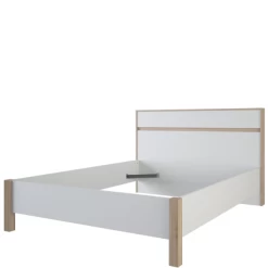 Bed Seliena 140 X 190 Cm-Geborstelde Eik/mat Wit 16 Bed Seliena 140 X 190 Cm-Geborstelde Eik/mat Wit -Collectie Slaapkamermeubels Ontwerp zonder titel 2023 05 10T162417.973 ddc6