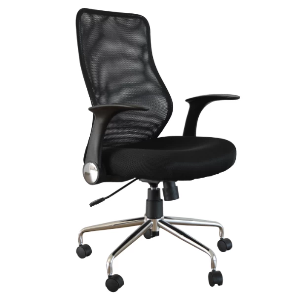 Bureaustoel Suri-matzwart Polyester Mesh 12 Bureaustoel Suri-matzwart Polyester Mesh - Afbeelding 10