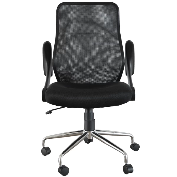 Bureaustoel Suri-matzwart Polyester Mesh 7 Bureaustoel Suri-matzwart Polyester Mesh - Afbeelding 5