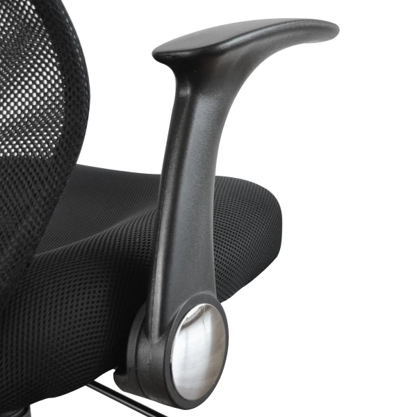 Bureaustoel Suri-matzwart Polyester Mesh 8 Bureaustoel Suri-matzwart Polyester Mesh - Afbeelding 6