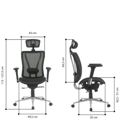 Bureaustoel Uline-matzwarte Mesh Stof -Collectie Slaapkamermeubels Ontwerp zonder titel 2023 05 12T133306.738 b2c5