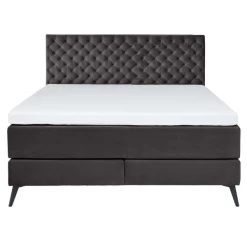 Tweepersoonsboxspring Janice 180x200cm - Antraciet -Collectie Slaapkamermeubels Ontwerp zonder titel 2023 05 12T143827.800 2a03