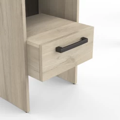 Verlengbaar Hoofbord Waylon 2 Draaideuren, 2 Lades En 5 Open Vakken-Kronberg Eik/Waterford Eik -Collectie Slaapkamermeubels Ontwerp zonder titel 2023 05 12T145114.223 ad41