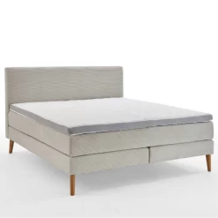 Boxspring Sirocco 180x200cm Ribfluweel - Beige -Collectie Slaapkamermeubels Ontwerp zonder titel 2023 05 12T150300.852 c859