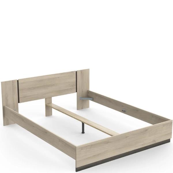 Bed Waylon 160 X 200 Cm-Kronberg Eik/Waterford Eik 7 Bed Waylon 160 X 200 Cm-Kronberg Eik/Waterford Eik - Afbeelding 5