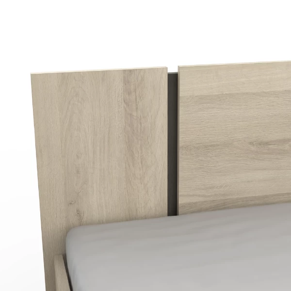 Bed Waylon 160 X 200 Cm-Kronberg Eik/Waterford Eik 5 Bed Waylon 160 X 200 Cm-Kronberg Eik/Waterford Eik - Afbeelding 3