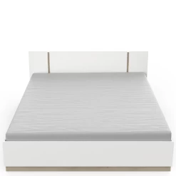 Bed Waylon 160 X 200 Cm-mat Wit/Kronberg Eik -Collectie Slaapkamermeubels Ontwerp zonder titel 2023 05 15T085059.403 affc