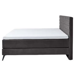 Tweepersoonsboxspring Janice 200x200cm - Antraciet -Collectie Slaapkamermeubels Ontwerp zonder titel 2023 05 15T150049.104 34d2