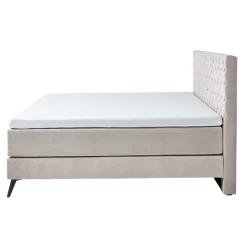 Tweepersoonsboxspring Janice 160x200cm - Beige -Collectie Slaapkamermeubels Ontwerp zonder titel 2023 05 15T151247.602 848f